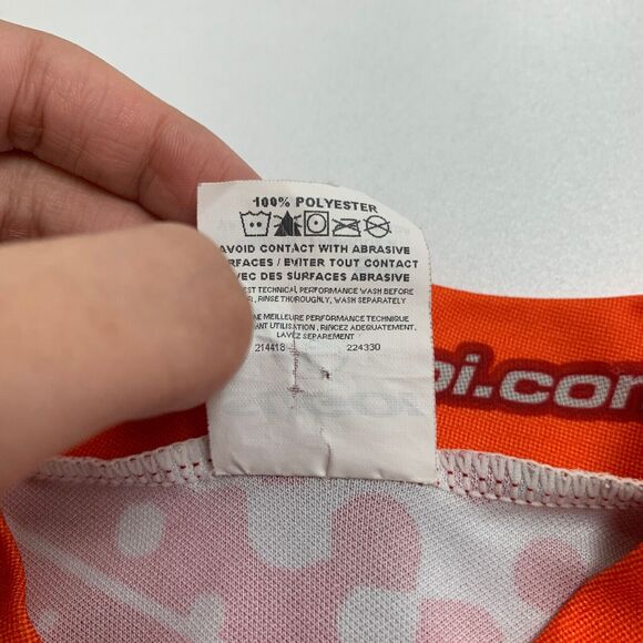 Sugoi Jamba Juice Cycling Shirt Womens S Multi Short Sleeve Zip Up Mock Neck - Picture 8 of 10